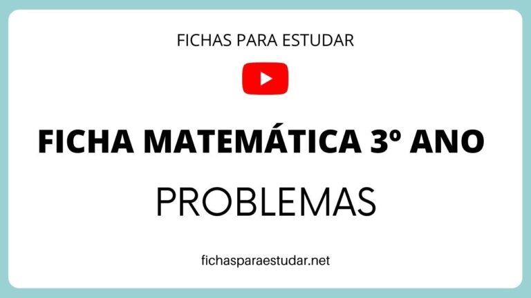 Fichas de Português 3º Ano: Imprima atividades divertidas!