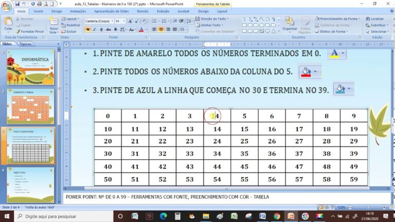 A incr&iacute;vel tabela num&eacute;rica de 1 a 100: descubra os segredos dos n&uacute;meros e suas curiosidades!