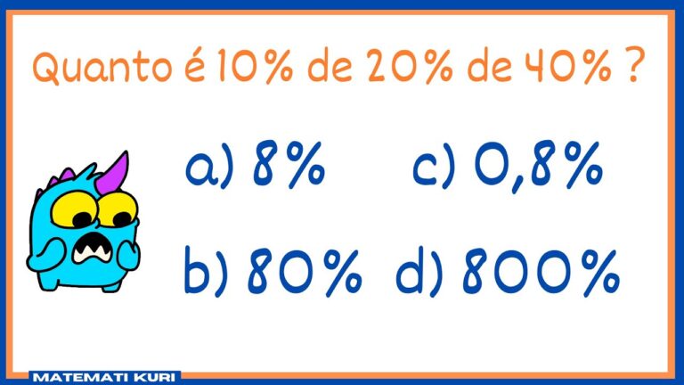 20% de 40: C&aacute;lculo Simples e R&aacute;pido