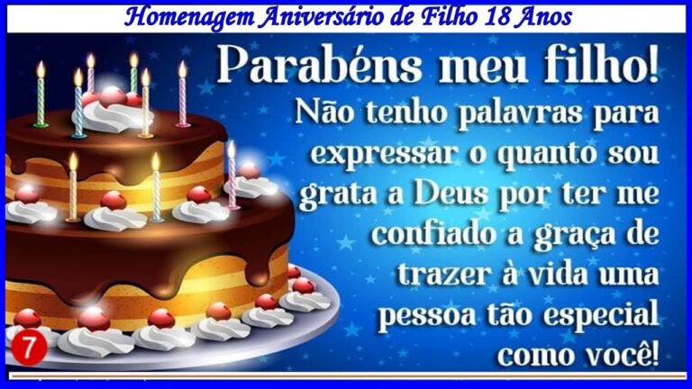 Carta de uma mãe para seu filho de 18 anos