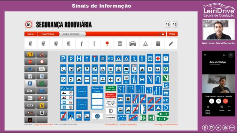 Como agir ao encontrar o sinal de informa&ccedil;&atilde;o