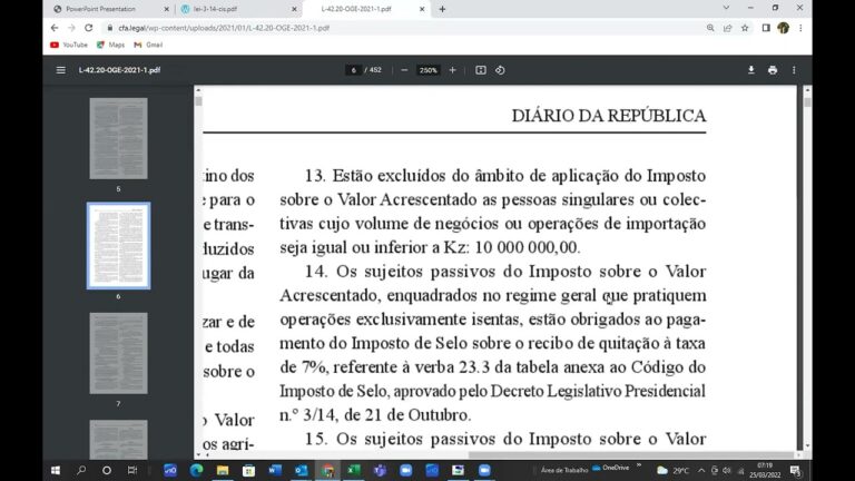 Optimização do Modelo 1 do Imposto de Selo