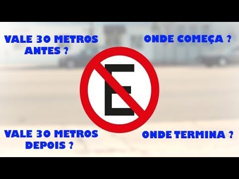 Posso estacionar a tr&ecirc;s metros do sinal?