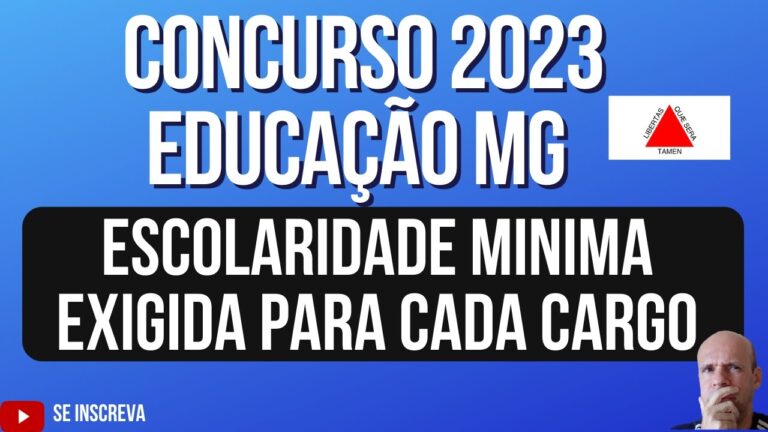 Escolaridade Mínima: O Que Você Precisa Saber