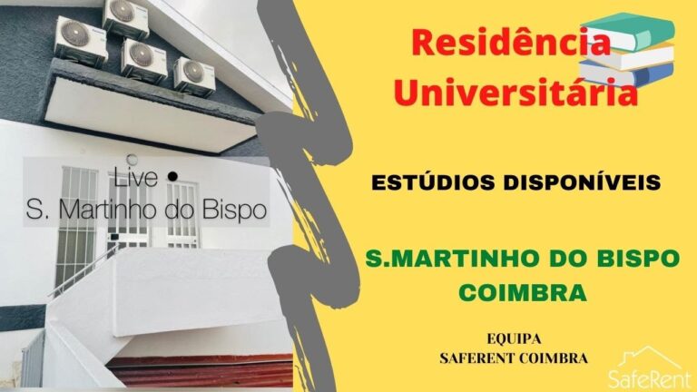 Guia completo para quartos de estudantes em Coimbra